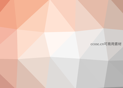 柔和渐变几何三角形背景图案