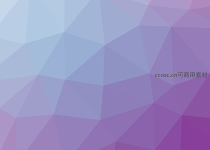 宁静蓝紫色调多边形艺术背景