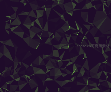 暗紫绿光多边形抽象纹理