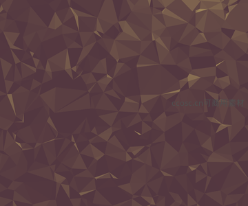 深棕几何多边形抽象背景纹理