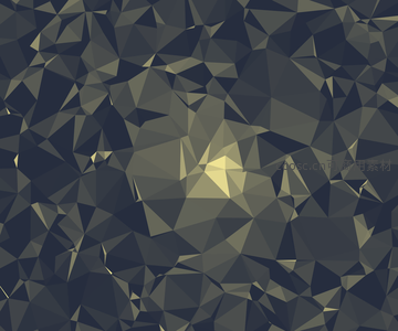 灰绿金属质感几何