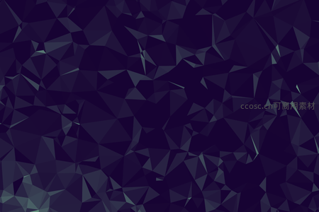 深蓝黑多边形抽象科技背景