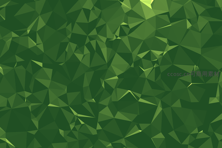 翠绿多边形无缝纹理背景