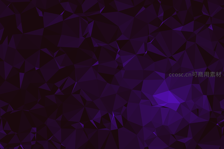 紫黑渐变低多边形背景
