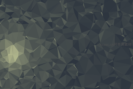 灰绿多边形立体抽象纹理背景