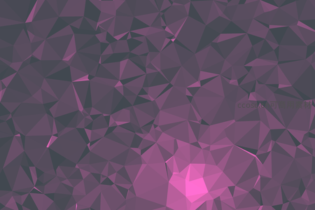 紫粉渐变多边形艺术图