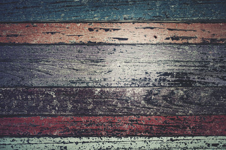 复古彩绘木板纹理背景