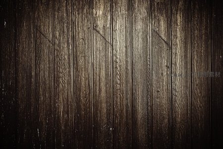 深色木质纹理背景，复古质感墙面