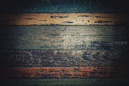 暗调复古木纹背景墙