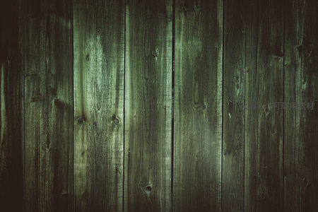 深绿复古木板纹理背景