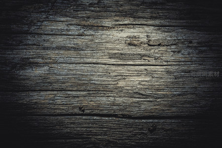 光影下的木质纹理，神秘而富有层次感