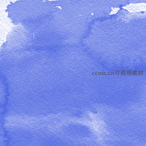 蓝色水彩晕染纹理背景