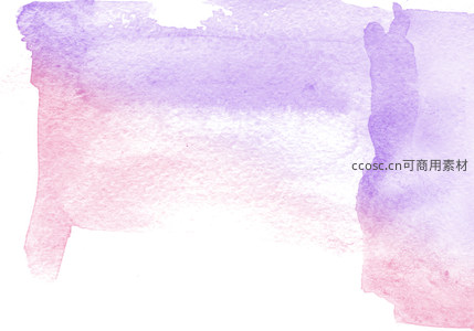 梦幻紫粉水彩晕染背景