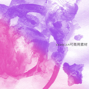 梦幻紫粉水彩晕染艺术纹理