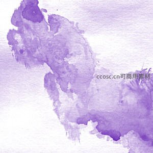 纯净紫调水彩抽象纹理图