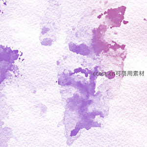 淡紫水墨晕染艺术背景