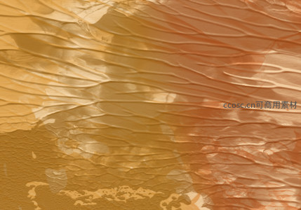 暖橙波浪纹理装饰图