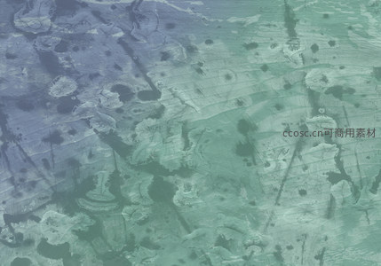 青绿与深蓝交融纹理