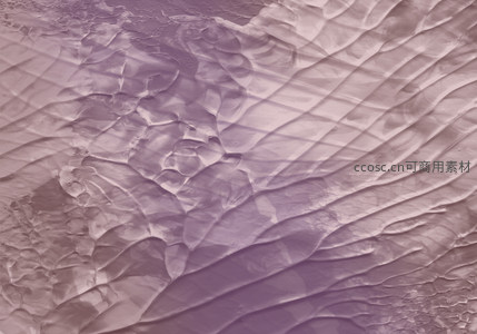 淡紫色波浪状肌理特写图
