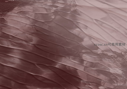 暗红波浪纹理特写