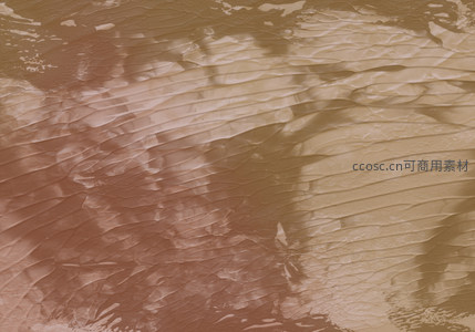 暖棕裂纹肌理抽象画