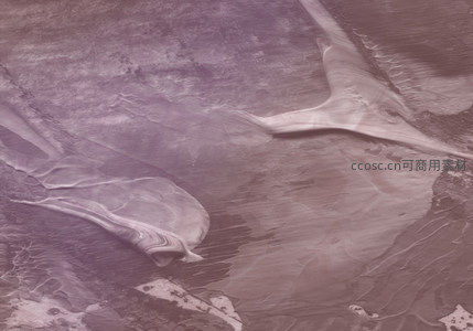 紫调沙丘的梦幻曲线