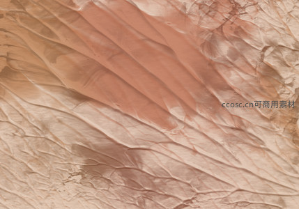 柔粉褶皱纹理的优雅质感