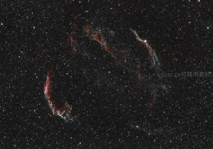 深空星云的绚丽色彩与神秘结构