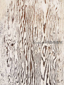 白色漆面剥落的老木板纹理背景