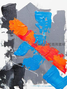 灰白画布上的红蓝交锋