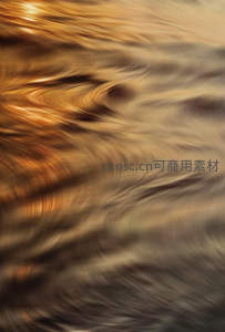 动态模糊的金色漩涡抽象背景