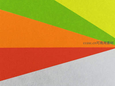 彩虹色三角形拼接的活力视觉构图