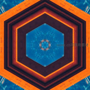 几何对称建筑航拍奇观