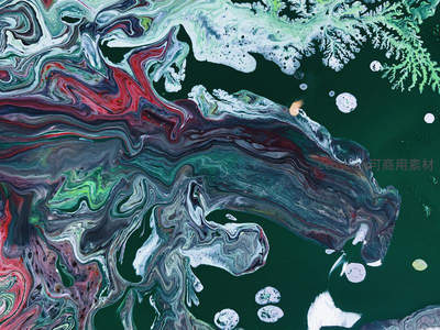 多彩流体宇宙景观