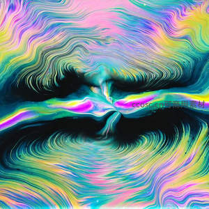 梦幻流体色彩漩涡艺术