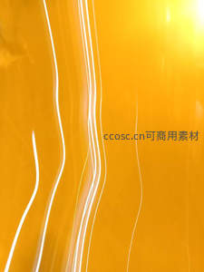 金色光轨流动画面，梦幻光影艺术效果