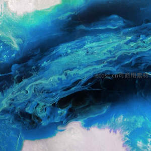 深海蓝绿交融的神秘纹理