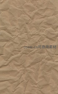 深度褶皱牛皮纸纹理