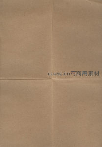 十字折痕牛皮纸面