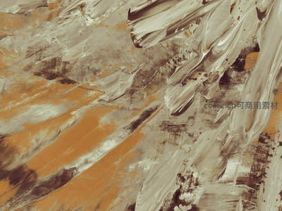 大地色系抽象笔触纹理