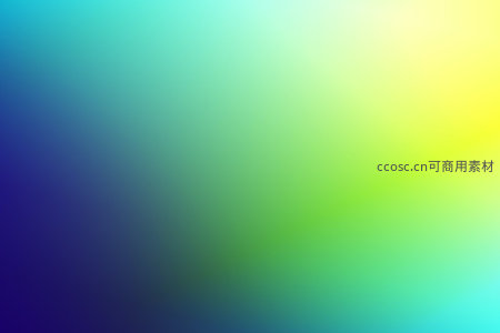 蓝绿黄渐变梦幻背景