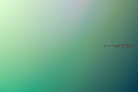 清新薄荷绿渐变柔和背景