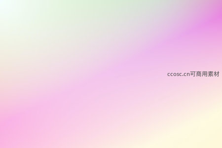 粉黄绿柔光渐变，温馨治愈系背景