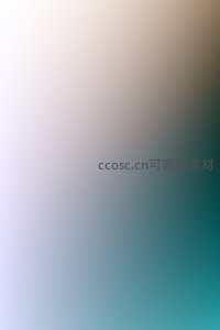 灰白蓝绿优雅渐变图