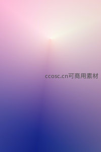 光束穿透紫蓝渐变，未来感十足