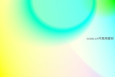 活力光晕色彩流动