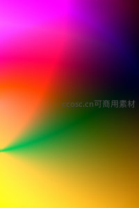 彩虹光谱交汇的炫彩抽象图