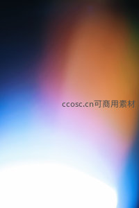 彩色光晕流动，如极光般绚烂迷人