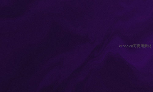 深邃紫色褶皱布料质感特写