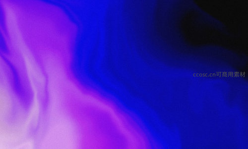 深蓝紫光流动抽象画